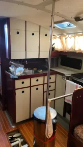 interior, C&C, sailboat for sale