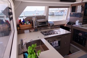 interior, Leopard 42, catamaran for sale