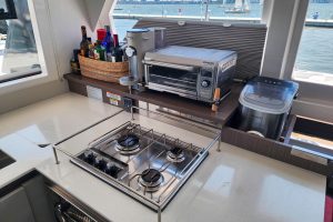 interior, Leopard 42, catamaran for sale