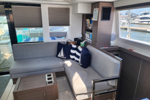 salon, Leopard 42, catamaran for sale
