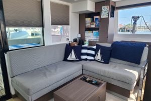 salon, Leopard 42, catamaran for sale