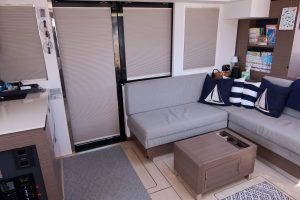 salon, Leopard 42, catamaran for sale