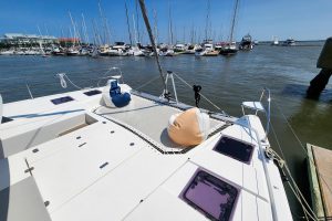 deck, Leopard 42, catamaran for sale