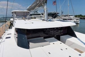 cockpit, Leopard 42, catamaran for sale