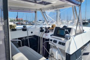 helm, Leopard 42, catamaran for sale