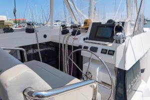 helm, Leopard 42, catamaran for sale