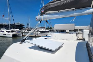 deck, Leopard 42, catamaran for sale