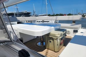 cockpit, Leopard 42, catamaran for sale