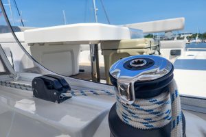 deck, Leopard 42, catamaran for sale