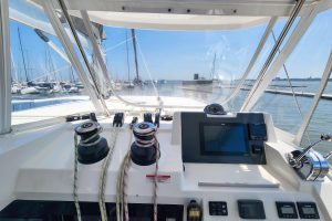 helm, Leopard 42, catamaran for sale