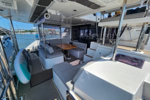 cockpit, Leopard 42, catamaran for sale