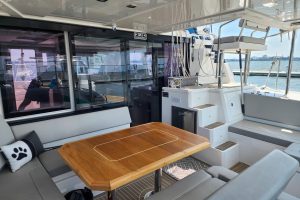 cockpit, Leopard 42, catamaran for sale