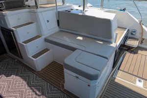 cockpit, Leopard 42, catamaran for sale