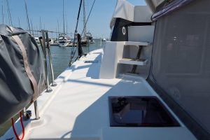 deck, Leopard 42, catamaran for sale
