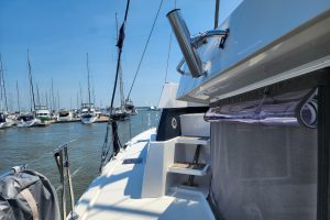 deck, Leopard 42, catamaran for sale