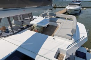 cockpit, Leopard 42, catamaran for sale