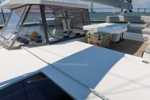 cockpit, Leopard 42, catamaran for sale