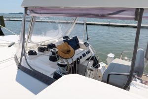 helm, Leopard 42, catamaran for sale