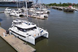 exterior, Leopard 42, catamaran for sale