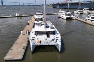exterior, Leopard 42, catamaran for sale