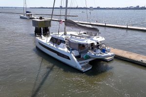 exterior, Leopard 42, catamaran for sale