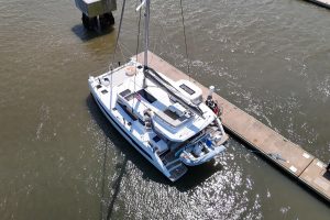 exterior, Leopard 42, catamaran for sale