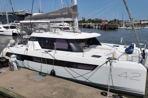 exterior, Leopard 42, catamaran for sale