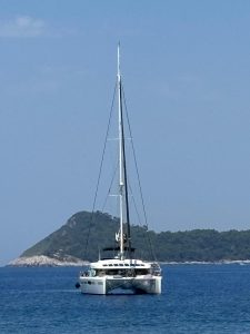 exterior, Lagoon 52F, catamaran for sale