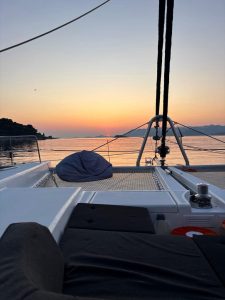 underway, Lagoon 52F, catamaran for sale