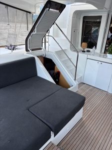 cockpit, Lagoon 52F, catamaran for sale