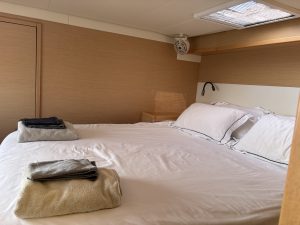 bed, Lagoon 52F, catamaran for sale