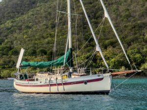 exterior, Bristol 28 Channel Cutter, sailboat for sale