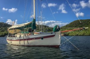exterior, Bristol 28 Channel Cutter, sailboat for sale