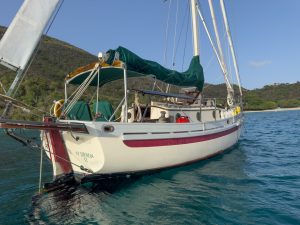 exterior, Bristol 28 Channel Cutter, sailboat for sale