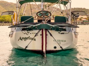 cockpit, Bristol 28 Channel Cutter, sailboat for sale