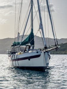 underway, Bristol 28 Channel Cutter, sailboat for sale