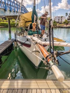 exterior, Bristol 28 Channel Cutter, sailboat for sale