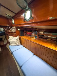 interior, Bristol 28 Channel Cutter, sailboat for sale
