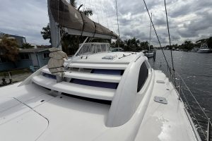 deck, Leopard 46, catamaran for sale