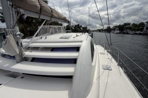 deck, Leopard 46, catamaran for sale