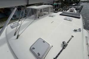 deck, Leopard 46, catamaran for sale