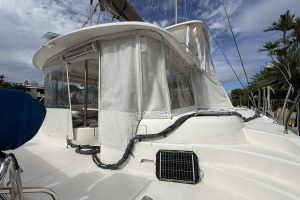 cockpit, Leopard 46, catamaran for sale