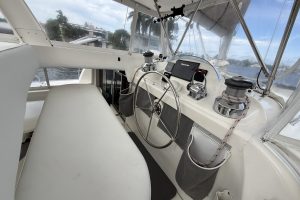 cockpit, Leopard 46, catamaran for sale