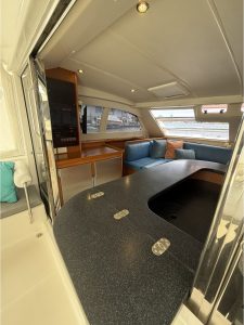 salon, Leopard 46, catamaran for sale