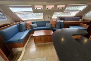 salon, Leopard 46, catamaran for sale
