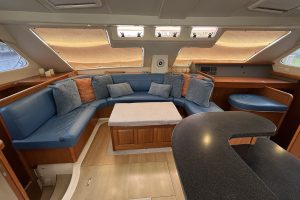 salon, Leopard 46, catamaran for sale