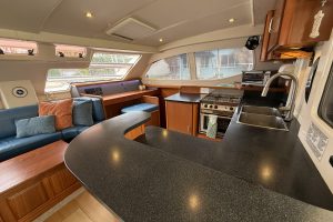 salon, Leopard 46, catamaran for sale