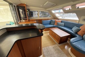salon, Leopard 46, catamaran for sale
