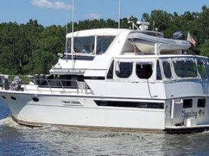 exterior, Californian 48 Sundeck, trawler for sale