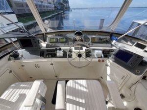 helm, Californian 48 Sundeck, trawler for sale